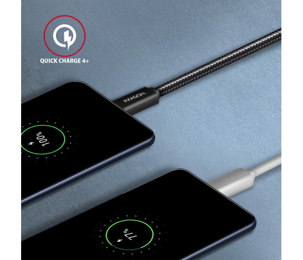 Axagon BUCM32-CM20AB, SPEED+ kabel USB-C - USB-C, 2m, USB 20Gbps - 1353478 - zdjęcie 5